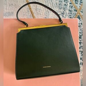 Mansur Gavriel Elegant Leather Bag - Dark Green